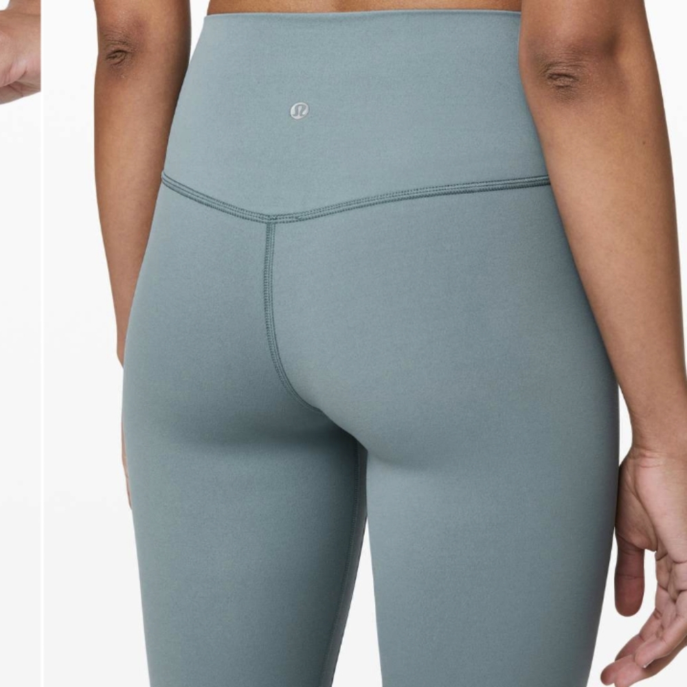 Lululemon Align Pant II *25" Aquatic Blue Size 6